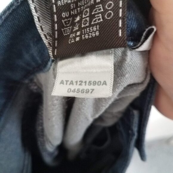 7 For All Mankind Jeans Mens 34 Luxe Performance Straight Leg Stretch Made USA - Picture 8 of 8